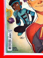 Bottom left corner of DC K.O: The Kids Are All Fight #1 | Chrissie Zullo-Uminga Cover