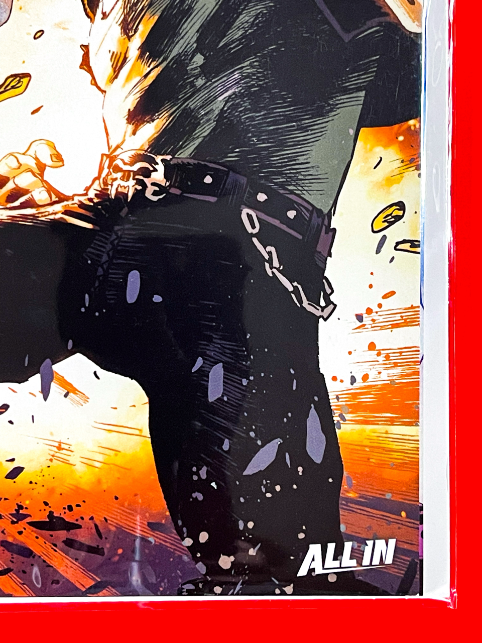 Bottom right corner of DC K.O #4 | Rafael Albuquerque & Marcelo Maiolo Cover