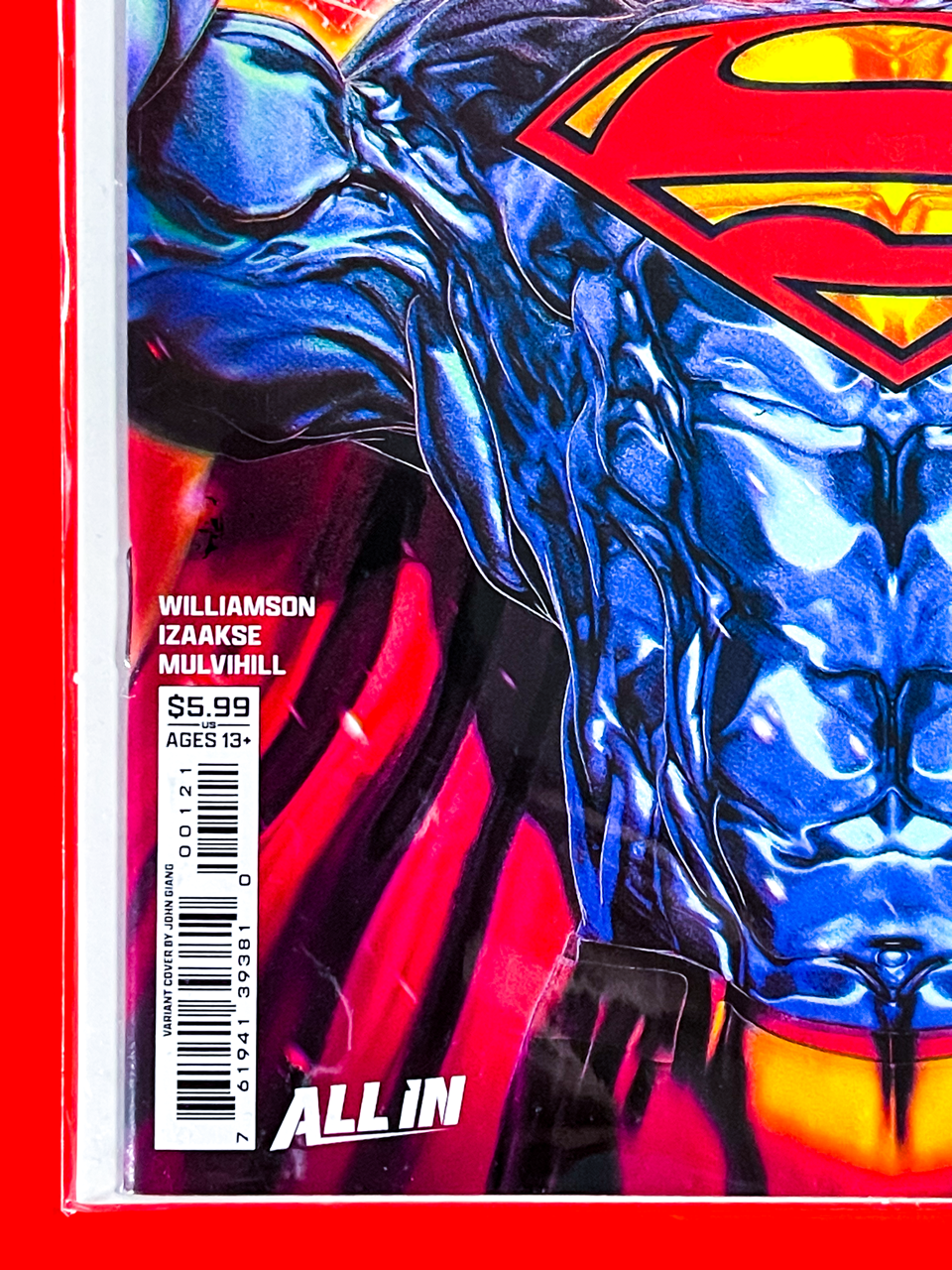 DC K.O: Superman vs. Captain Atom #1 | John Giang Cover
