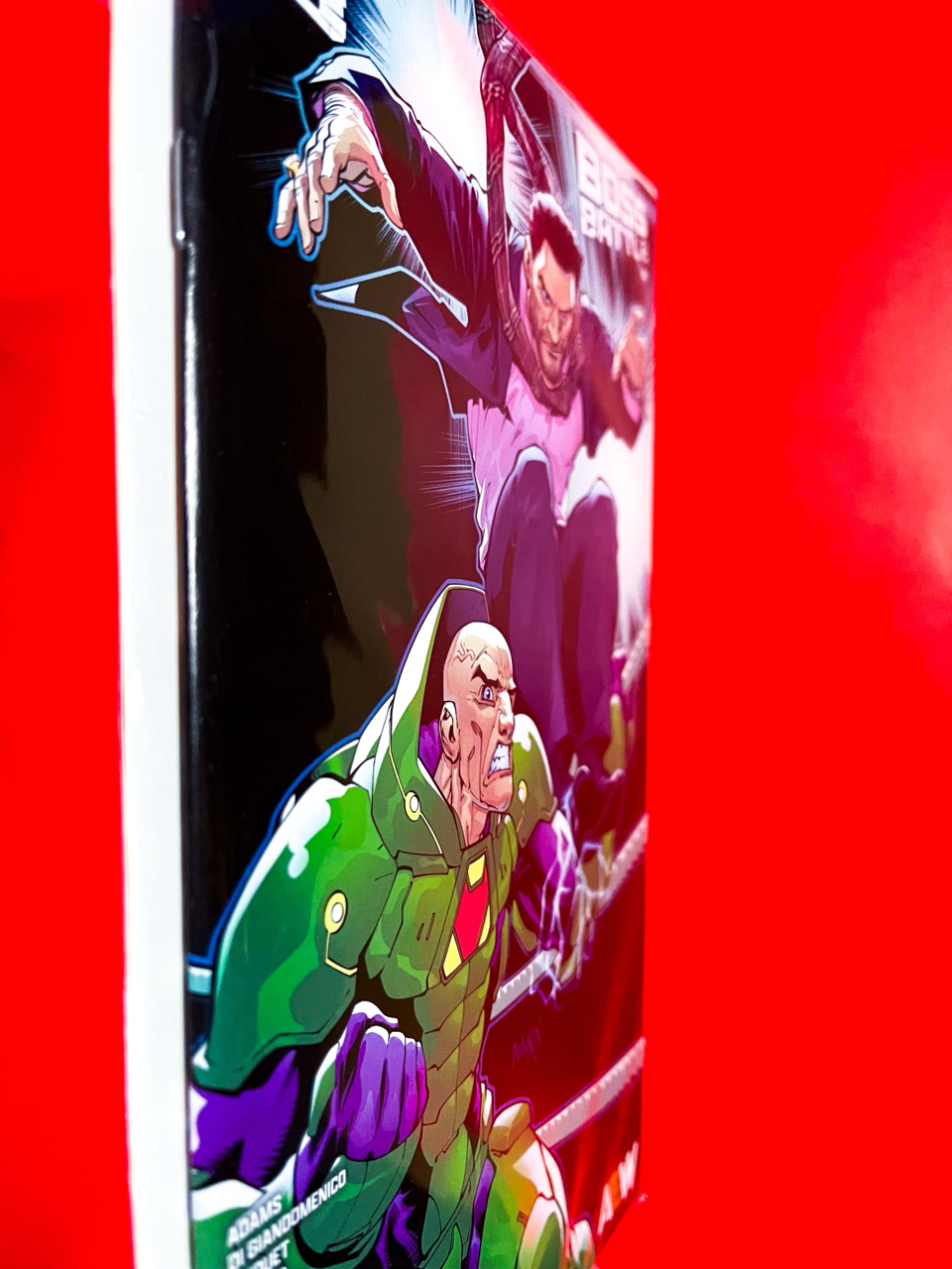 Spine of DC K.O Boss Battle #1 | Gleb Melnikov Cover
