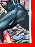 Bottom right corner of Absolute Superman #14 | Rafa Sandoval & Ulises Arreola Cover