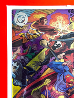 Top left corner of DC K.O #1 | Scott Koblish & Hi-Fi Cover
