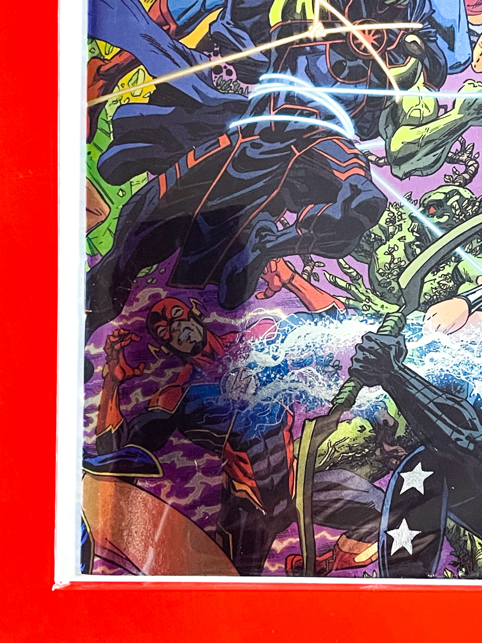 Bottom left corner of DC K.O #1 | Scott Koblish & Hi-Fi Cover