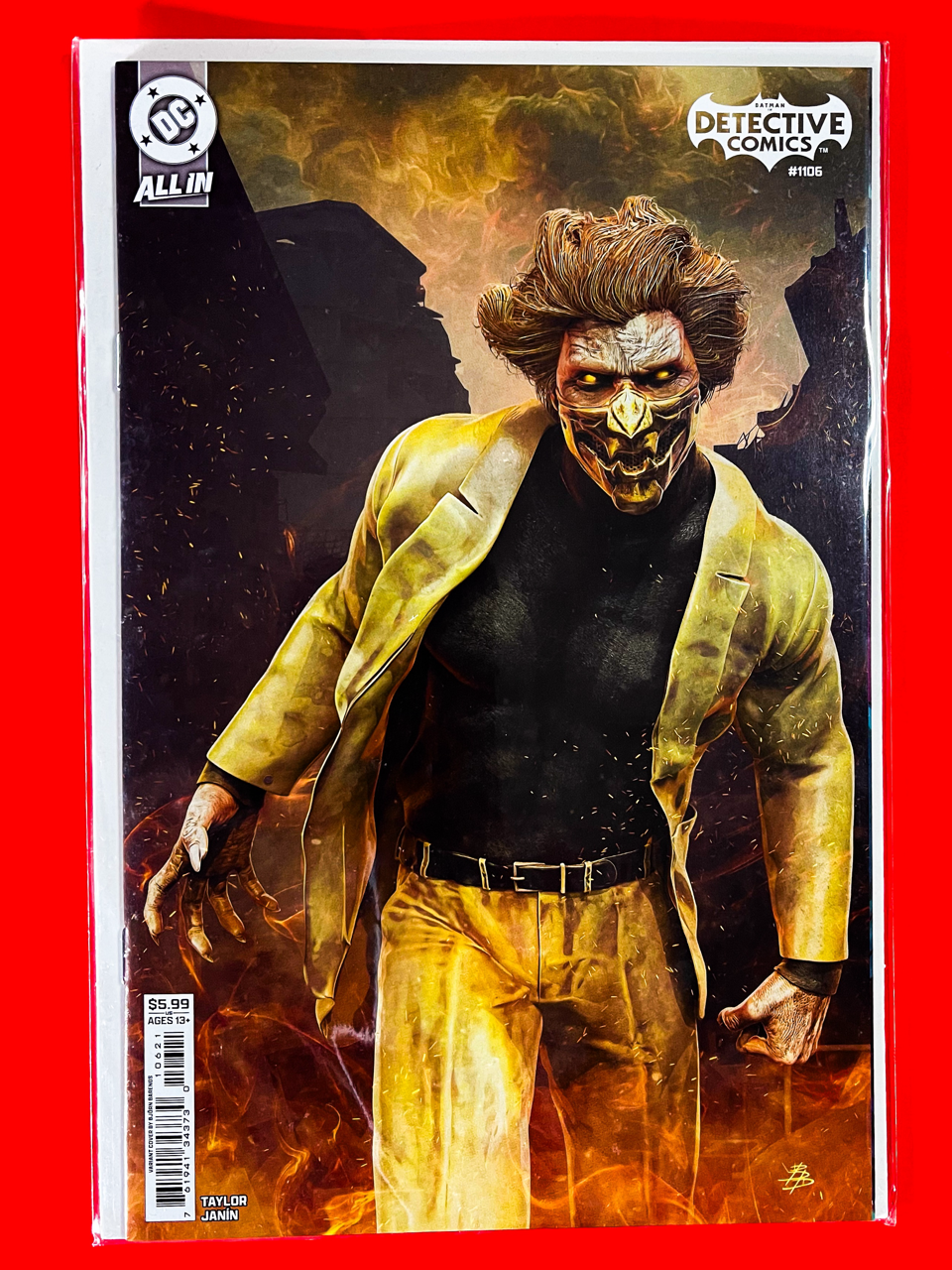 Main Cover of Detective Comics #1106 | Bjorn Barends Cover