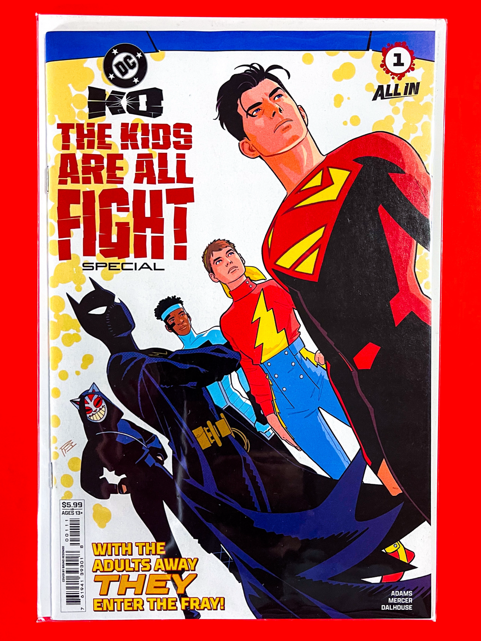 Main Cover of DC K.O: The Kids Are All Fight #1 | Bruno Redondo Cover