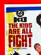 Top left corner of DC K.O: The Kids Are All Fight #1 | Bruno Redondo Cover