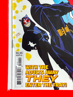 Bottom left corner of DC K.O: The Kids Are All Fight #1 | Bruno Redondo Cover