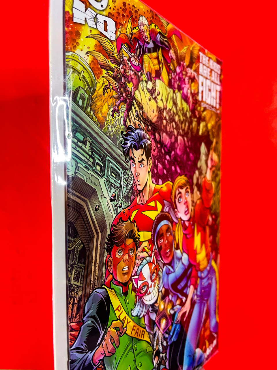 Spine of DC K.O: The Kids Are All Fight #1 | Todd Nauck Cover
