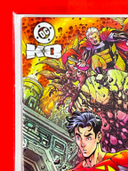 Top left corner of DC K.O: The Kids Are All Fight #1 | Todd Nauck Cover