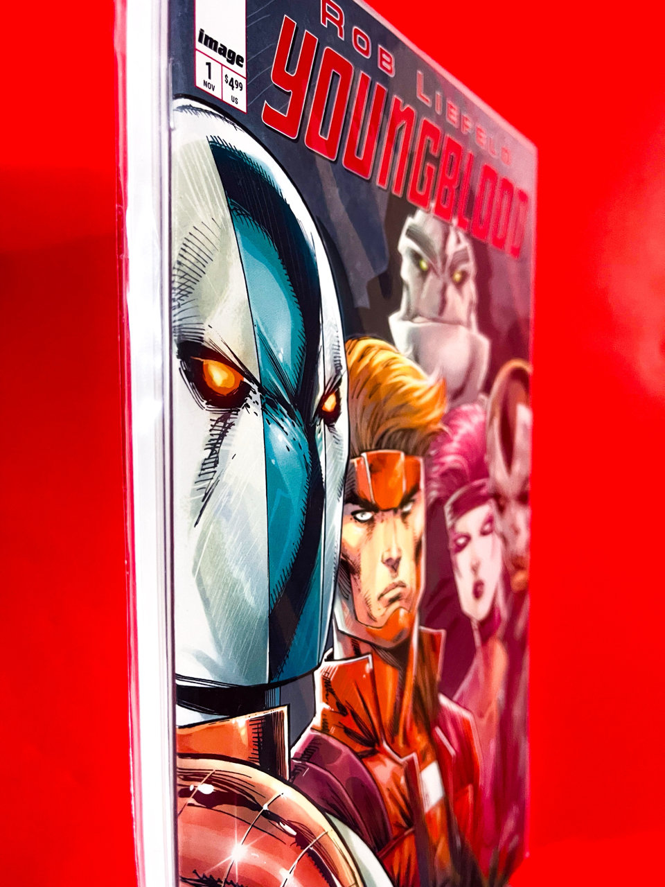 Spine of Youngblood #1 | Rob Liefeld Cover