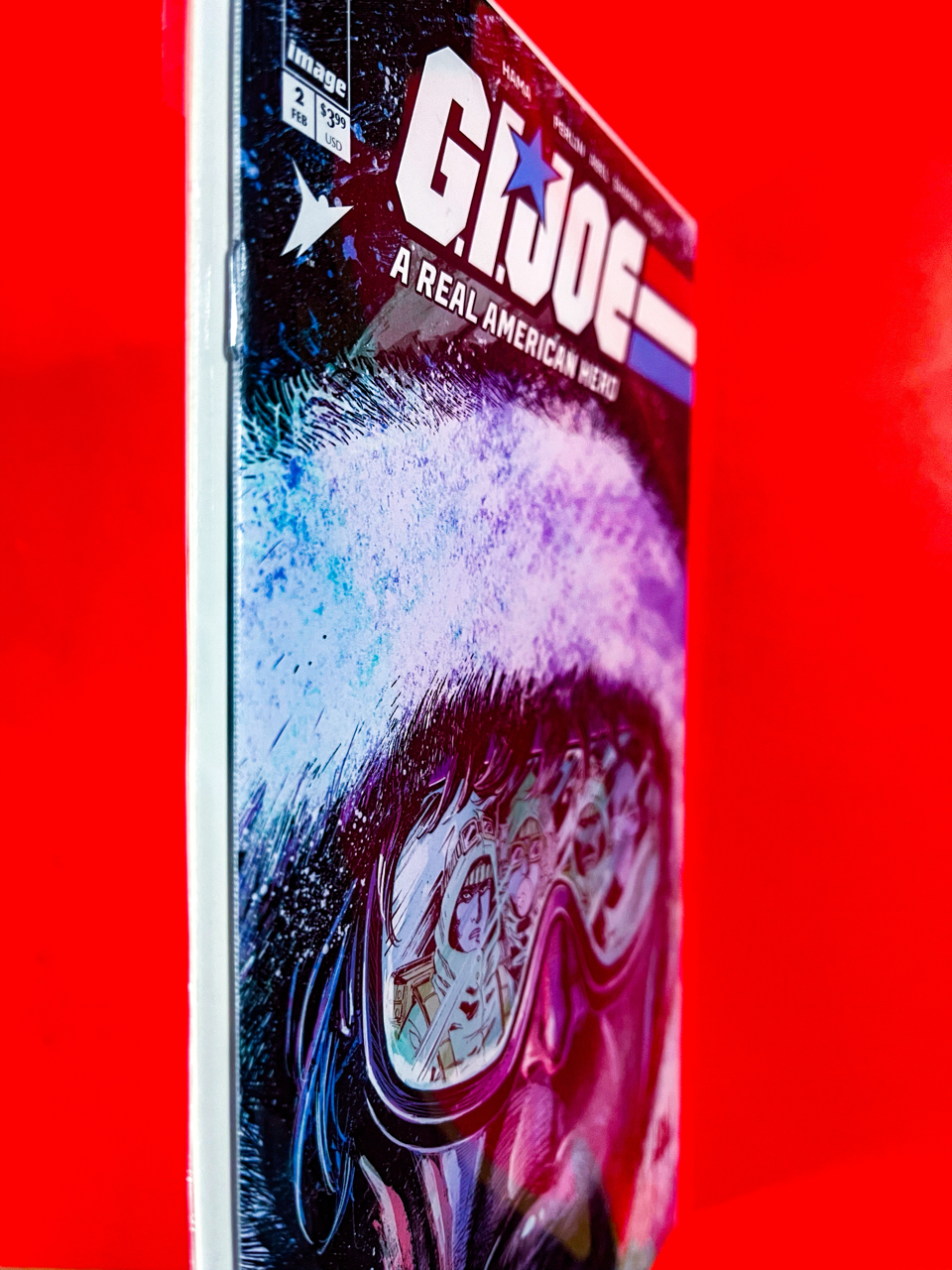 Spine of GI Joe: A Real American Hero #2 | Chris Mooneyham Cover