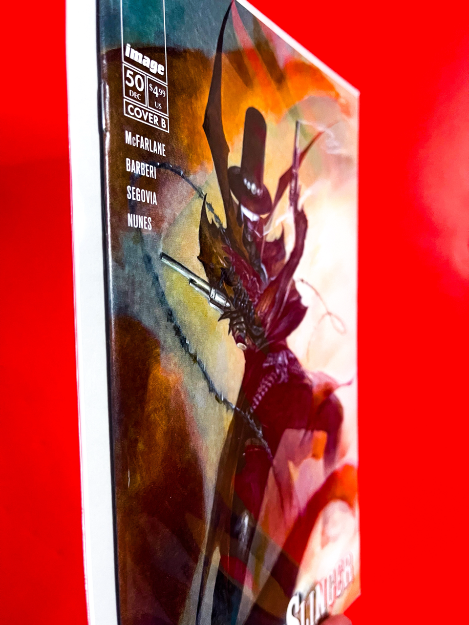 Spine of Spawn: Gunslinger #50 | Puppeteer Lee Cover