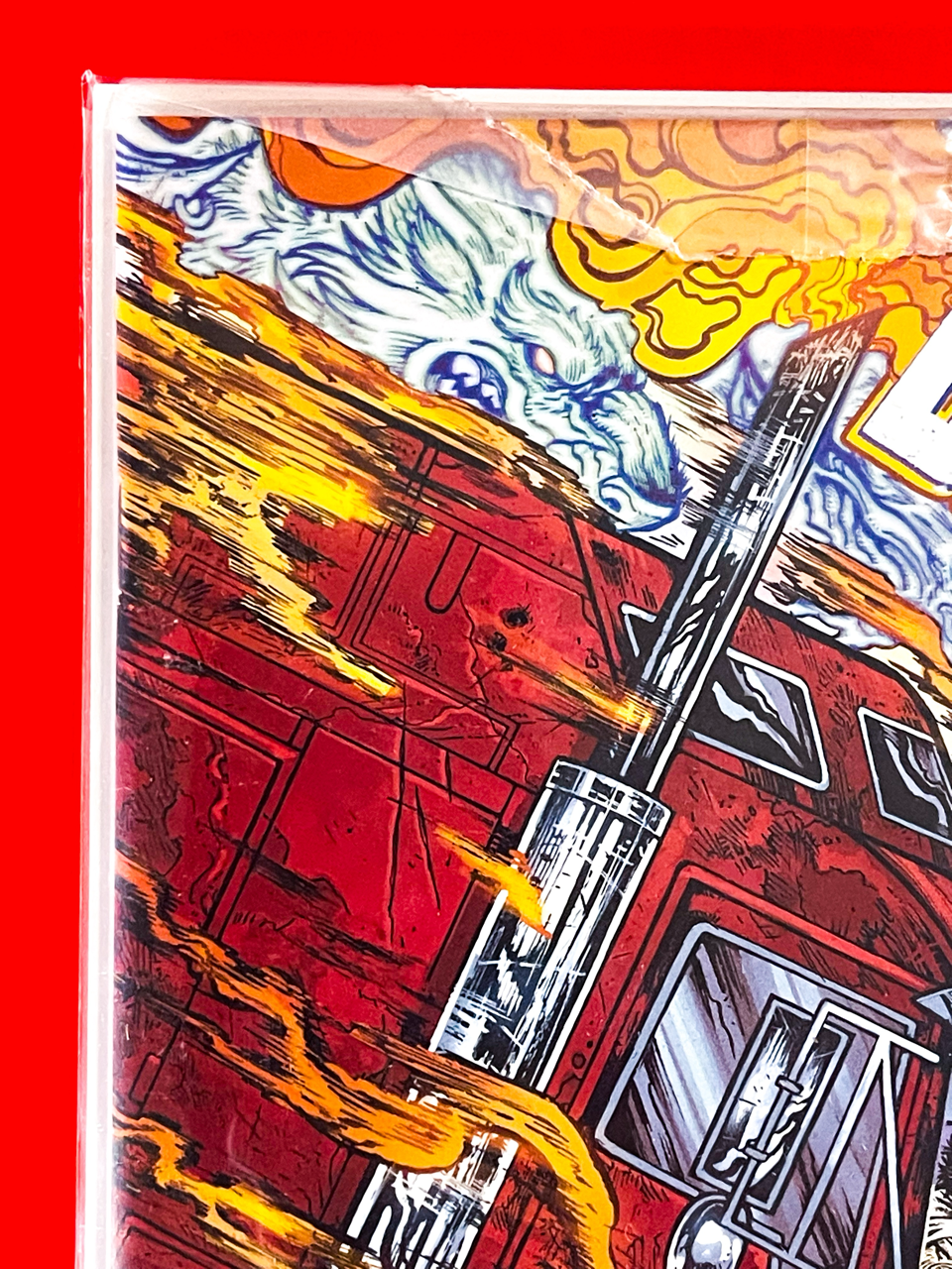 Top left corner of Big Rig #1 | Maria Wolf Cover