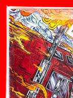Top left corner of Big Rig #1 | Maria Wolf Cover