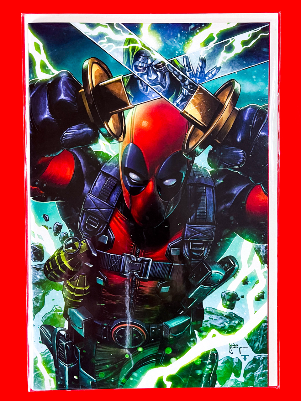 Main Cover of Deadpool: Wade Wilson #1 | Mico Suayan Cover