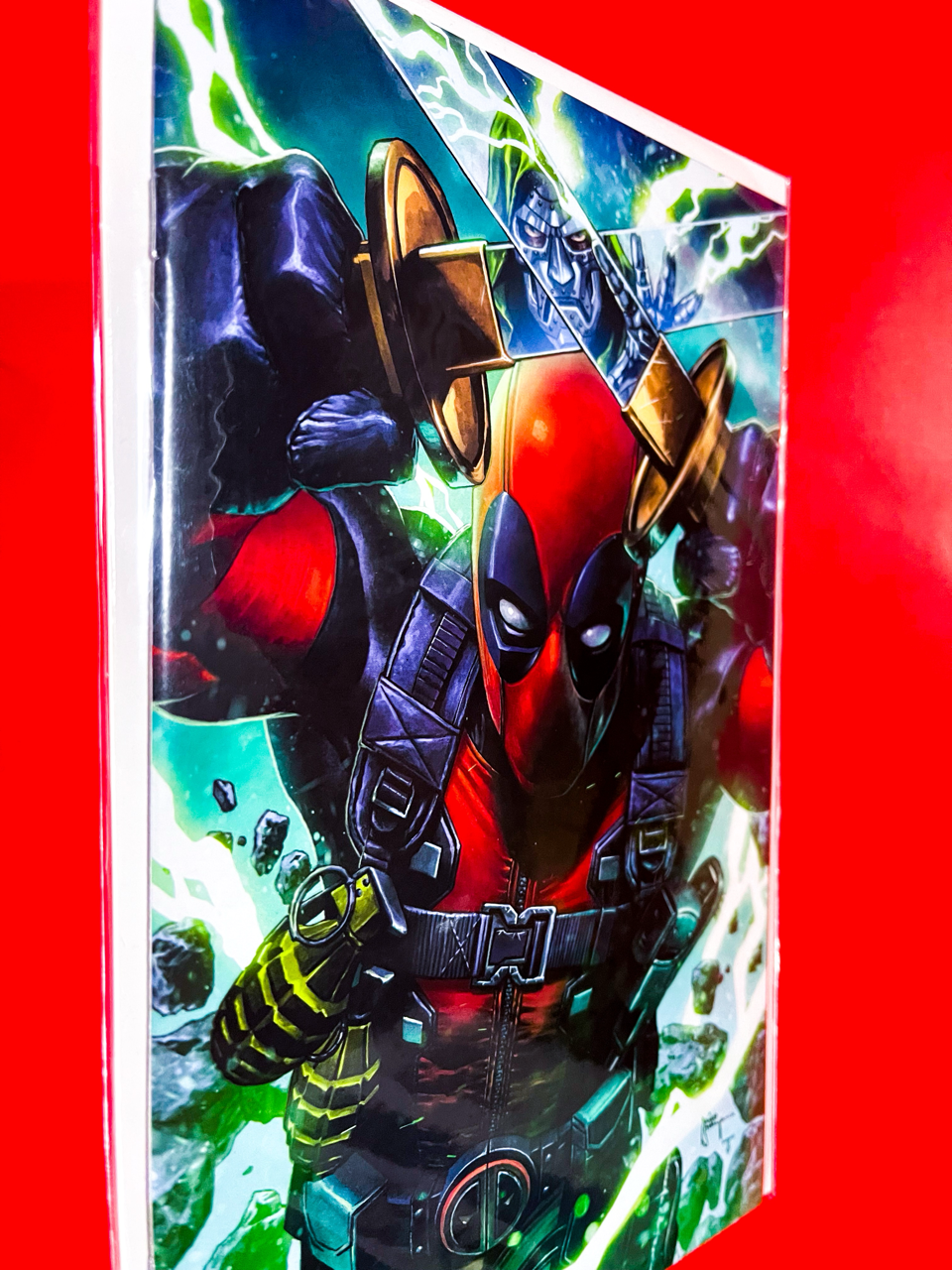 Spine of Deadpool: Wade Wilson #1 | Mico Suayan Cover