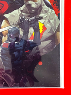 Bottom right corner of GI Joe: A Real American Hero #1 | Kael Ngu Cover