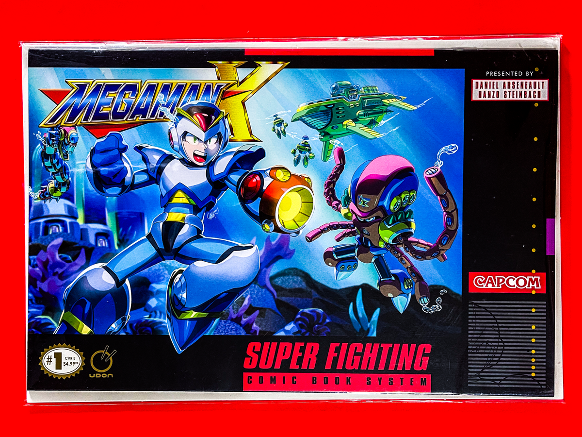 Mega Man X #1 | Jeffrey "Chamba" Cruz Cover
