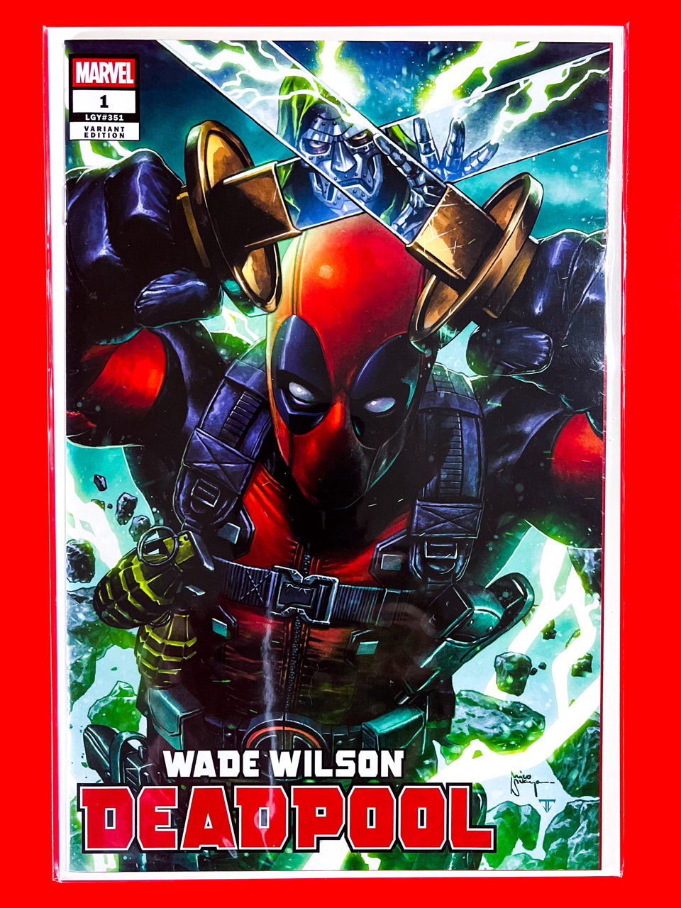 Main Cover of Deadpool: Wade Wilson #1 | Mico Suayan Cover