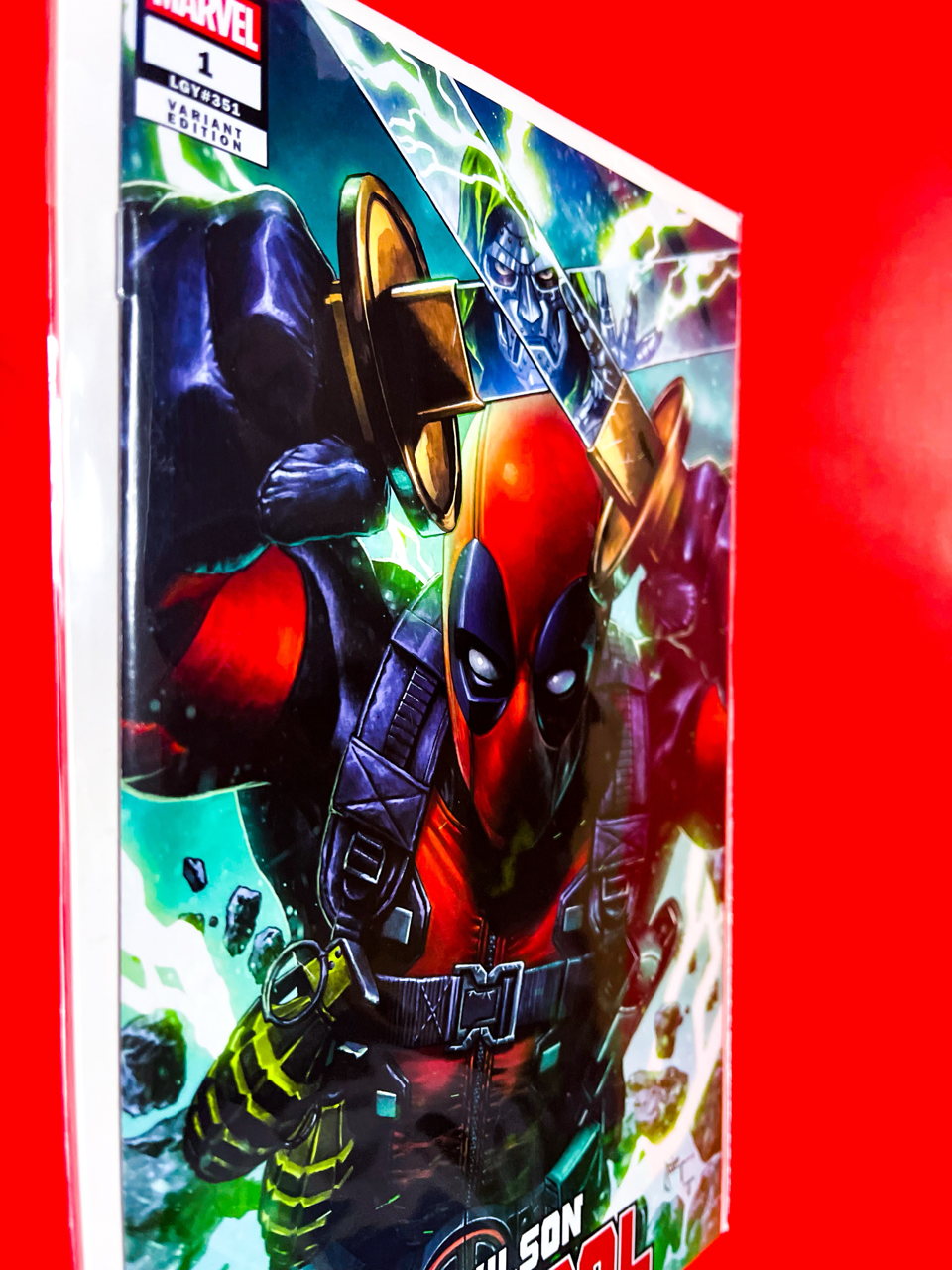 Spine of Deadpool: Wade Wilson #1 | Mico Suayan Cover