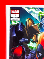 Top left corner of Deadpool: Wade Wilson #1 | Mico Suayan Cover