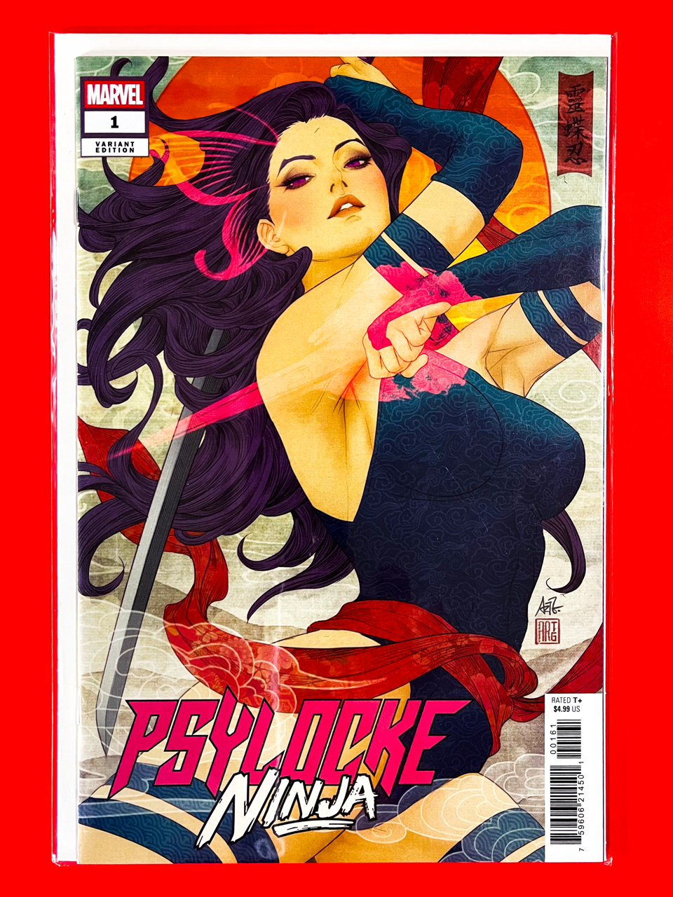 Psylocke Ninja #1 | Stanley "Artgerm" Lau Cover