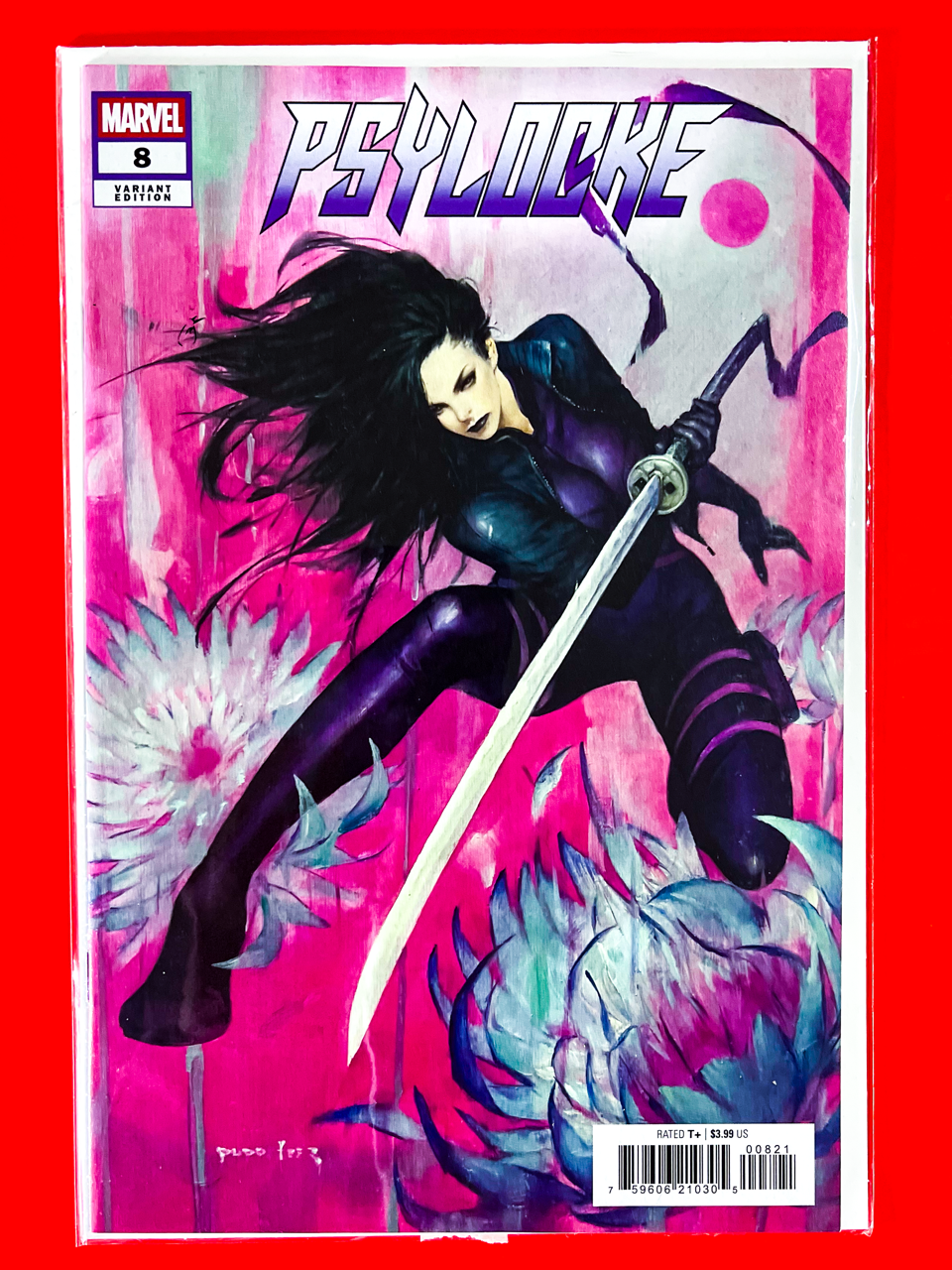 Psylocke #8 | Puppeteer Lee Cover