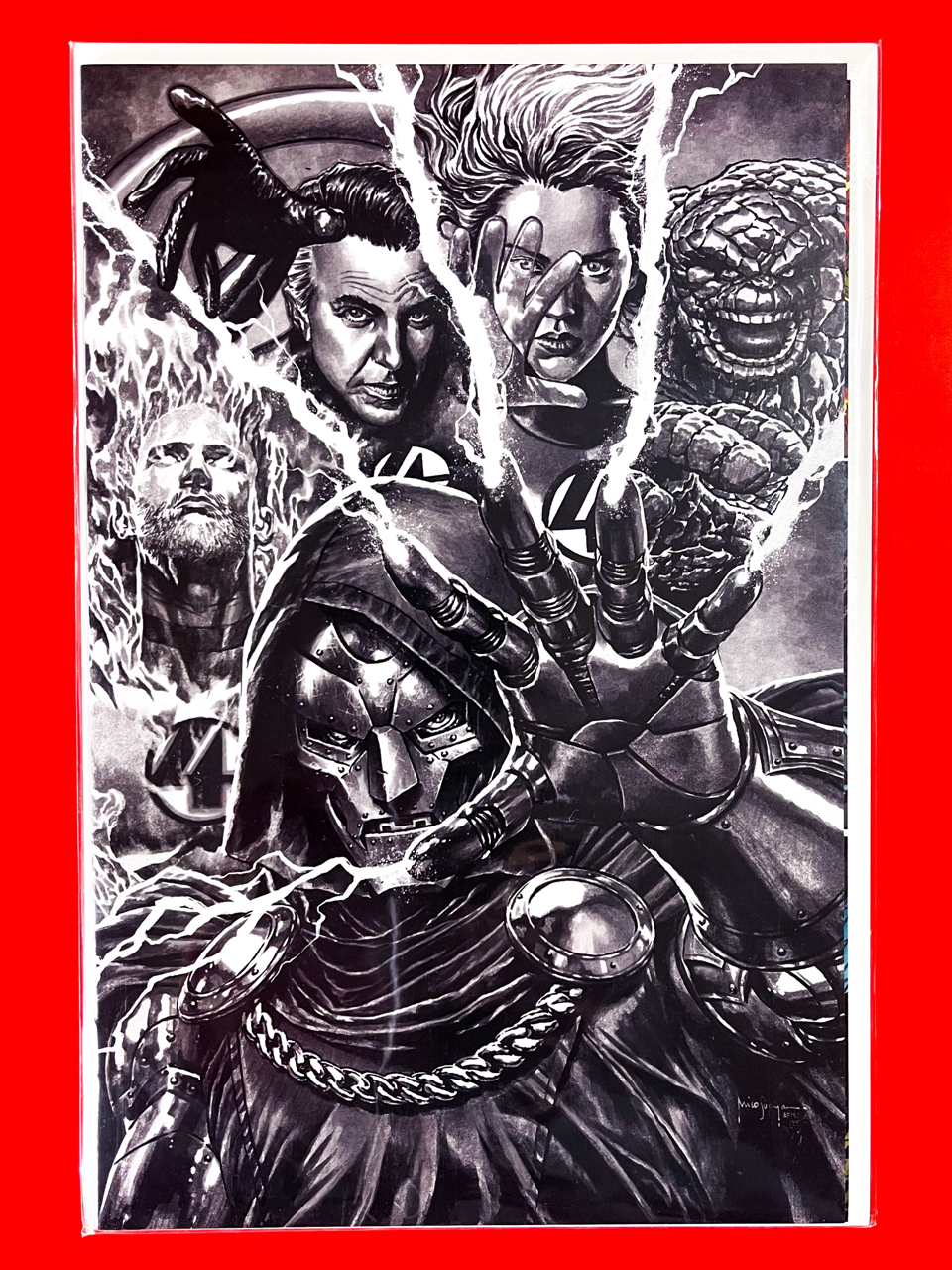 Main Cover of Fantastic Four #1 | Mico Suayan Cover