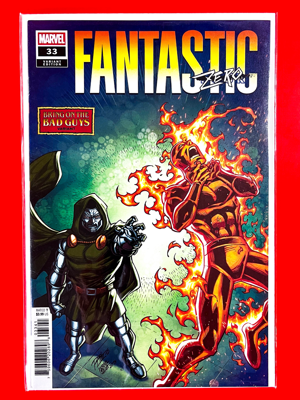 Main Cover of Fantastic Four #33 | Ron Lim Cover