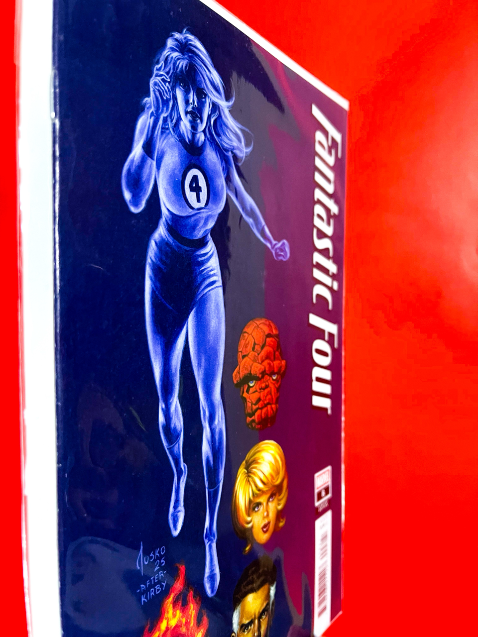 Spine of Fantastic Four #8 | Joe Jusko Cover