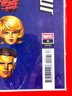Bottom right corner of Fantastic Four #8 | Joe Jusko Cover