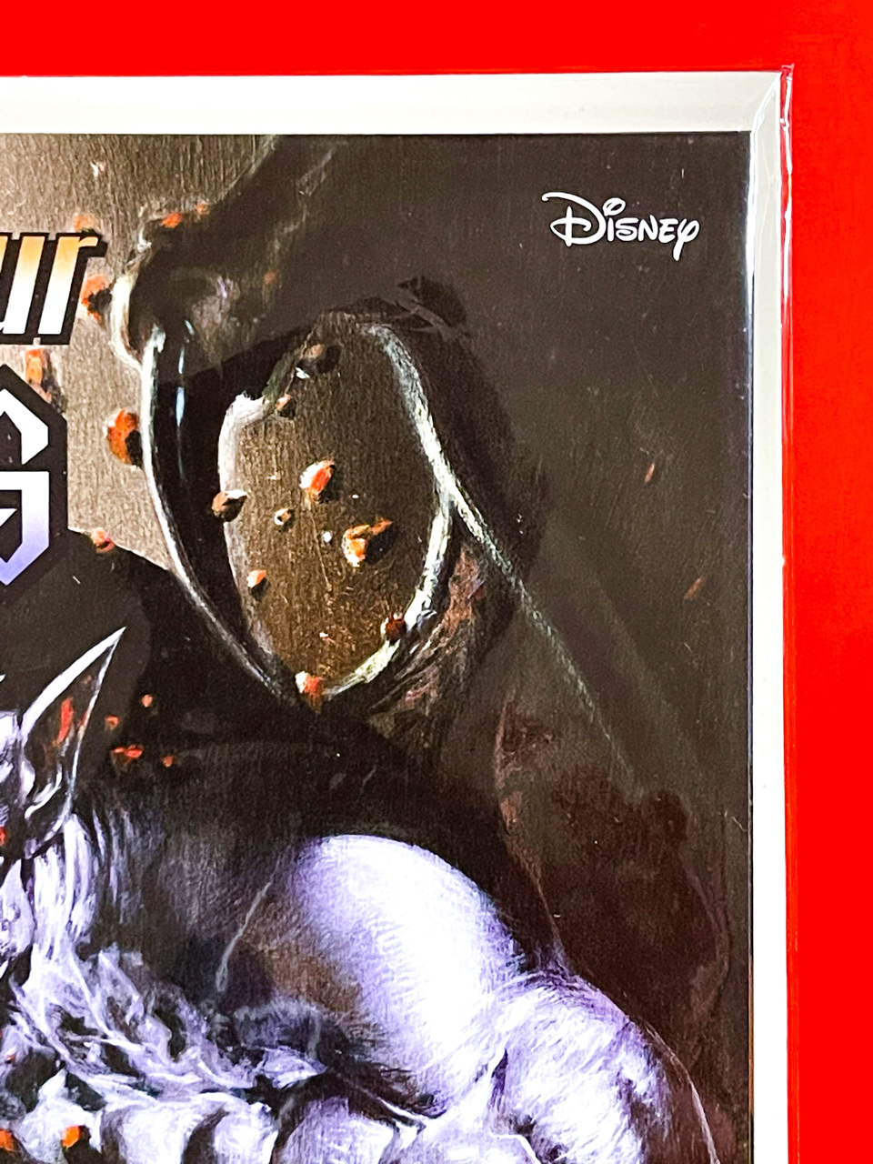 Top right corner of Fantastic Four x Gargoyles #1 | Gabriele Dell'Otto Cover