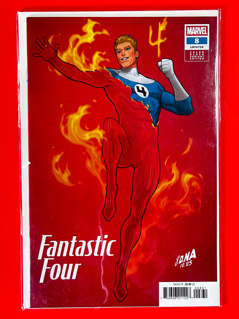 Main Cover of Fantastic Four #8 | David Nakayama Cover