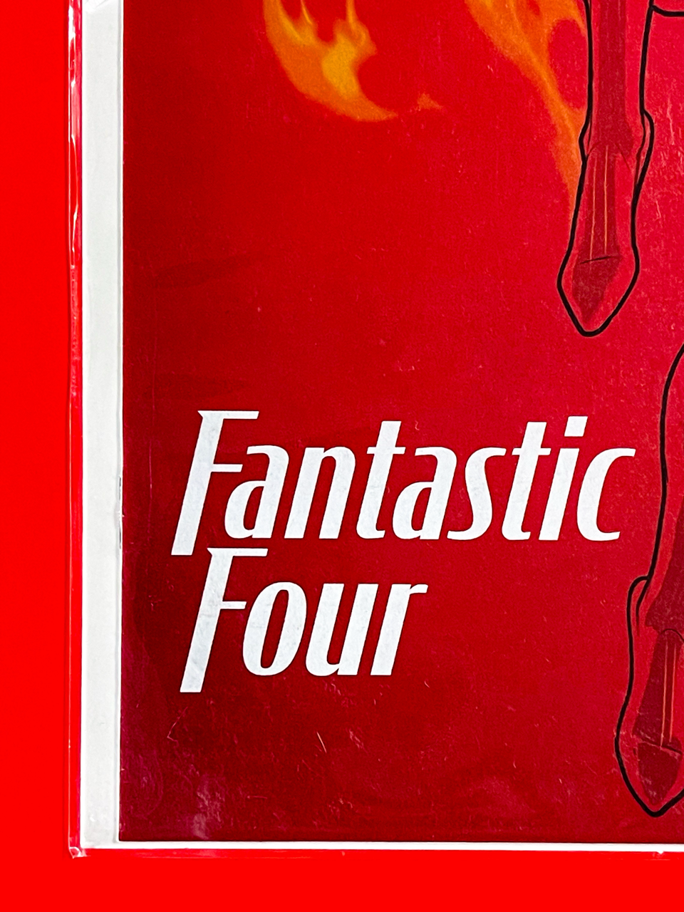 Bottom left corner of Fantastic Four #8 | David Nakayama Cover
