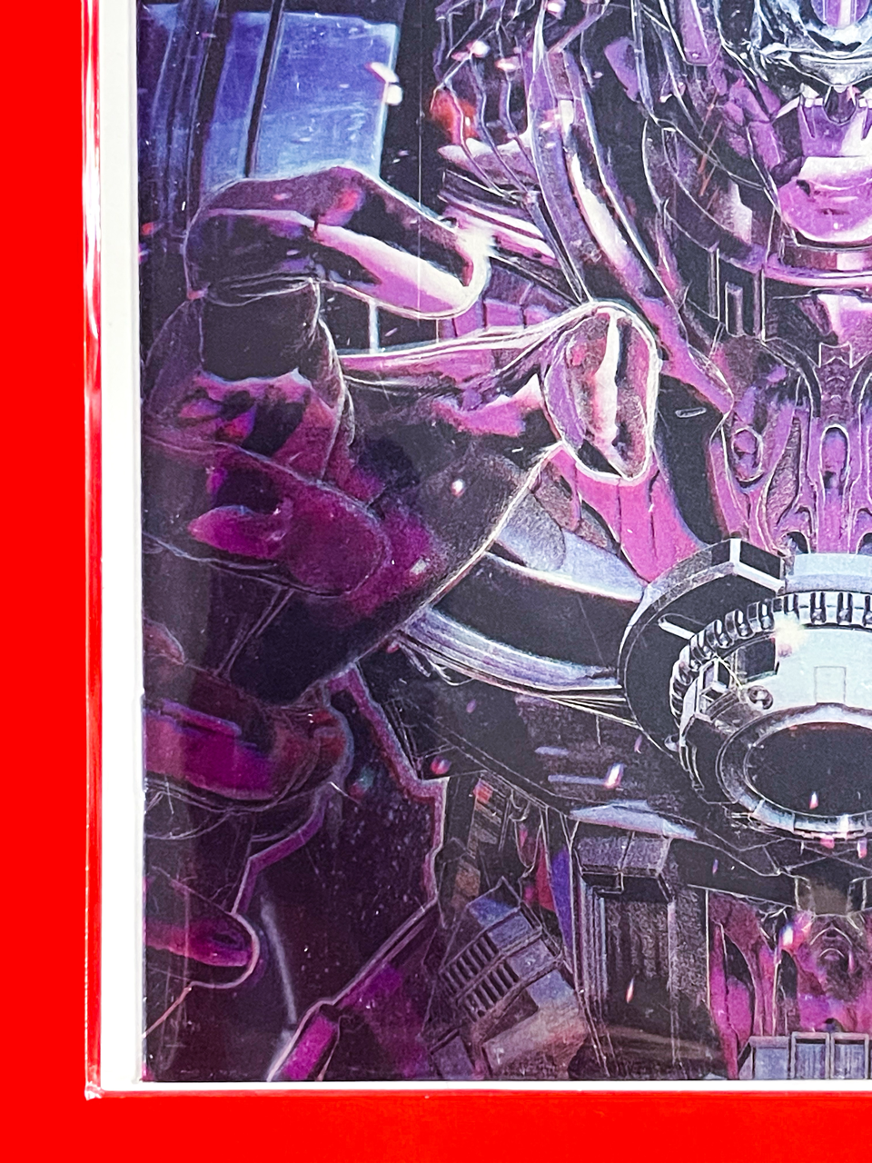 Bottom left corner of Fantastic Four #3 | John Giang Cover