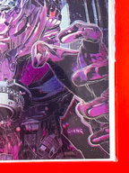 Bottom right corner of Fantastic Four #3 | John Giang Cover
