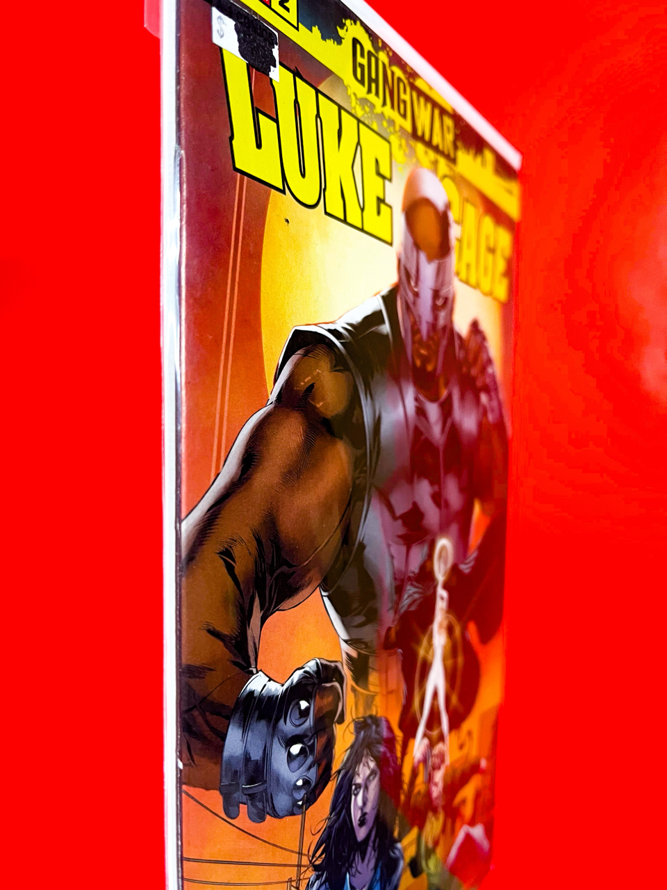 Spine of Luke Cage: Gang War #2 | Caanan White Cover