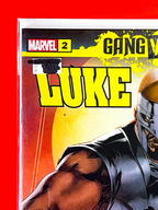 Top left corner of Luke Cage: Gang War #2 | Caanan White Cover