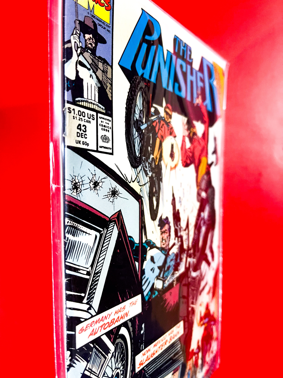 Spine of The Punisher #43 | Bill Reinhold Cover