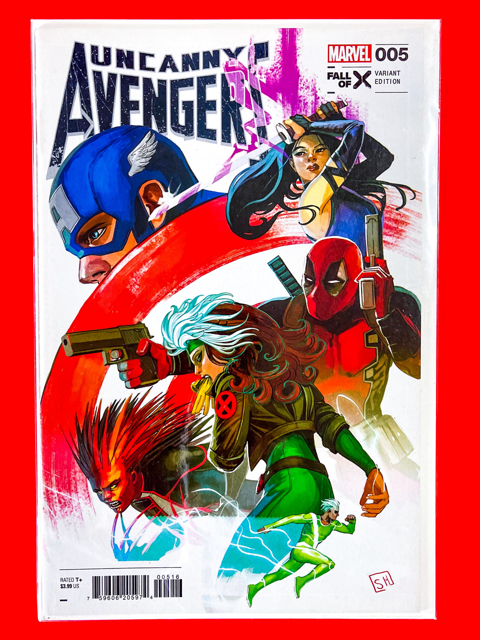 Main Cover of Uncanny Avengers #5 | Stephanie Hans Cover