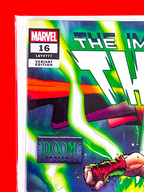 Top left corner of The Immortal Thor #16 | Andrei Bressan Cover