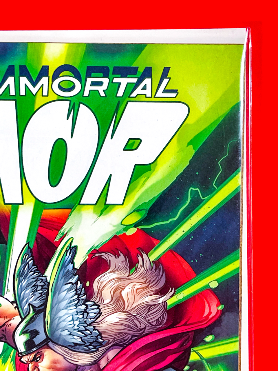 Top right corner of The Immortal Thor #16 | Andrei Bressan Cover