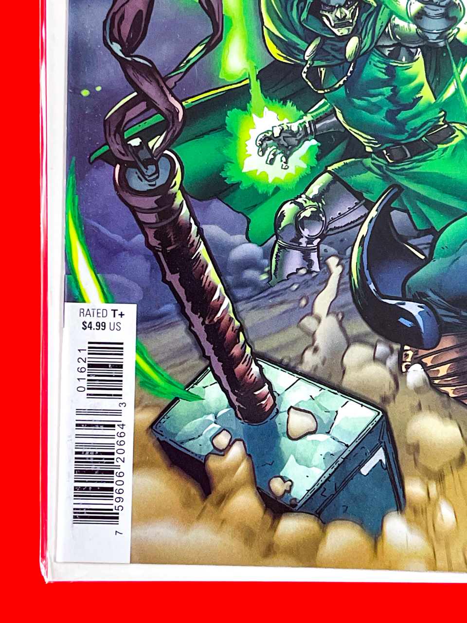 Bottom left corner of The Immortal Thor #16 | Andrei Bressan Cover