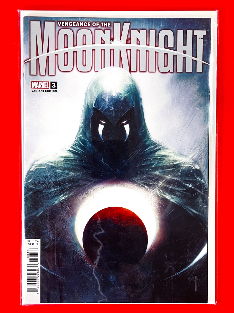 Main Cover of Vengeance of the Moon Knight #3 | Marco Mastrazzo Cover