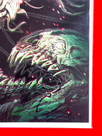 Bottom right corner of Knull #1 | John Giang Cover