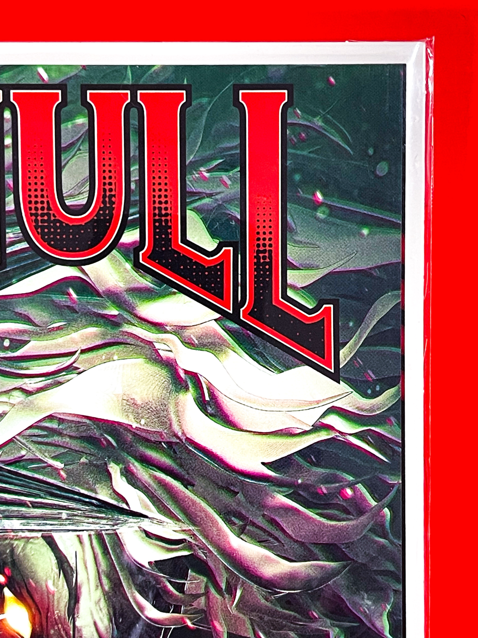 Top right corner of Knull #1 | John Giang Cover