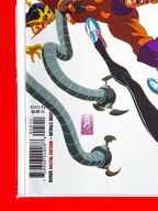 Bottom left corner of Spider-Gwen: Ghost Spider #5 | Mark Brooks Cover