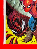 Bottom left corner of The Amazing Spider-Man & Venom: Death Spiral #1 | Ed McGuinness Cover