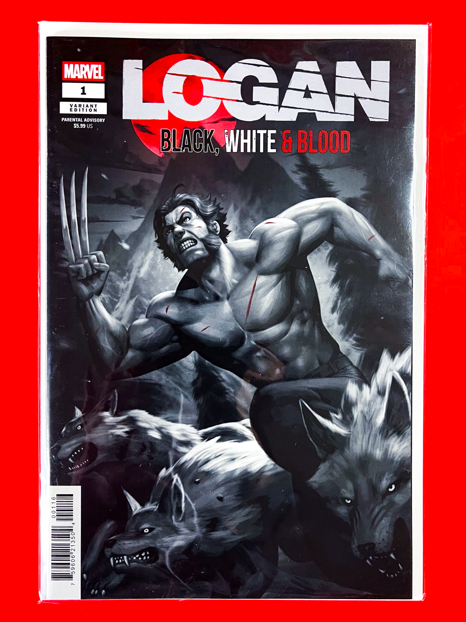 Logan: Black, White & Blood #1 | Woo-Chul Lee Cover