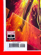 Bottom left corner of X-Men #5 | J. Scott Campbell Cover